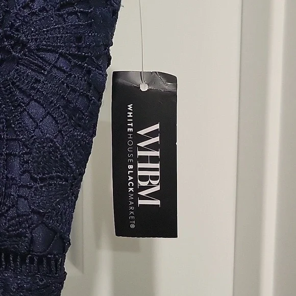 WHBM Lace Midi |Officer Blue (Navy) | Size 14 👗 - Picture 14 of 16